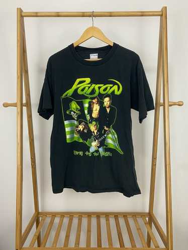 Band Tees × Vintage VTG Poison Power To The Peopl… - image 1