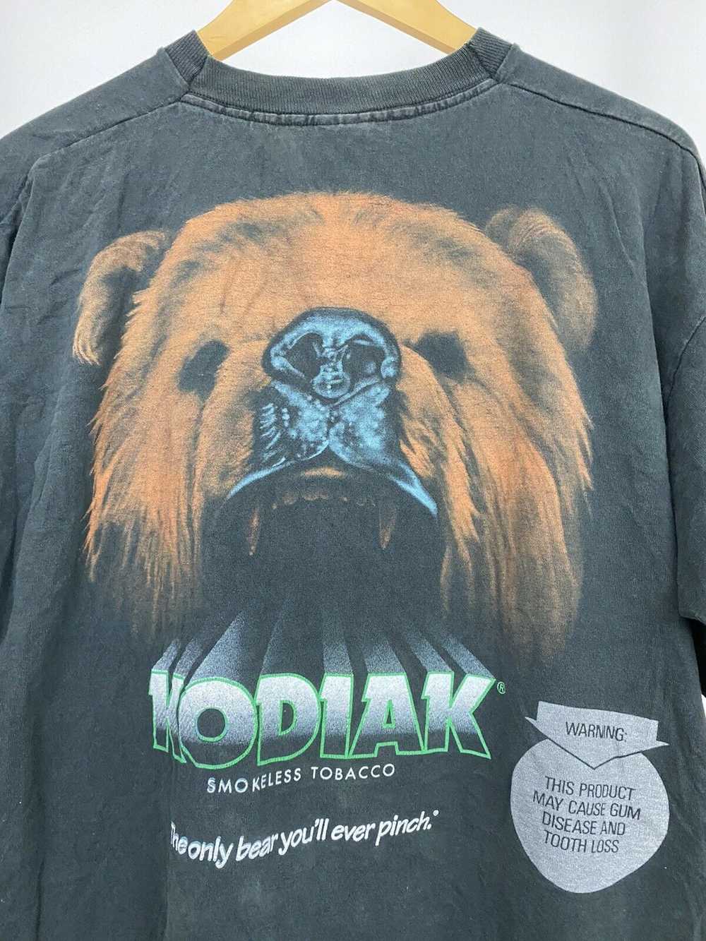 Vintage VTG Kodiak Smokeless Tobacco Grizzly Bear… - image 3