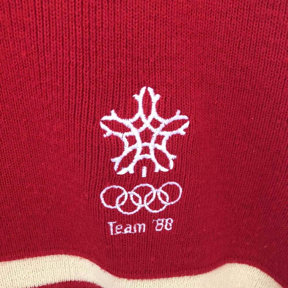 Usa Olympics × Vintage 1988 Calgary Olympics Swea… - image 3