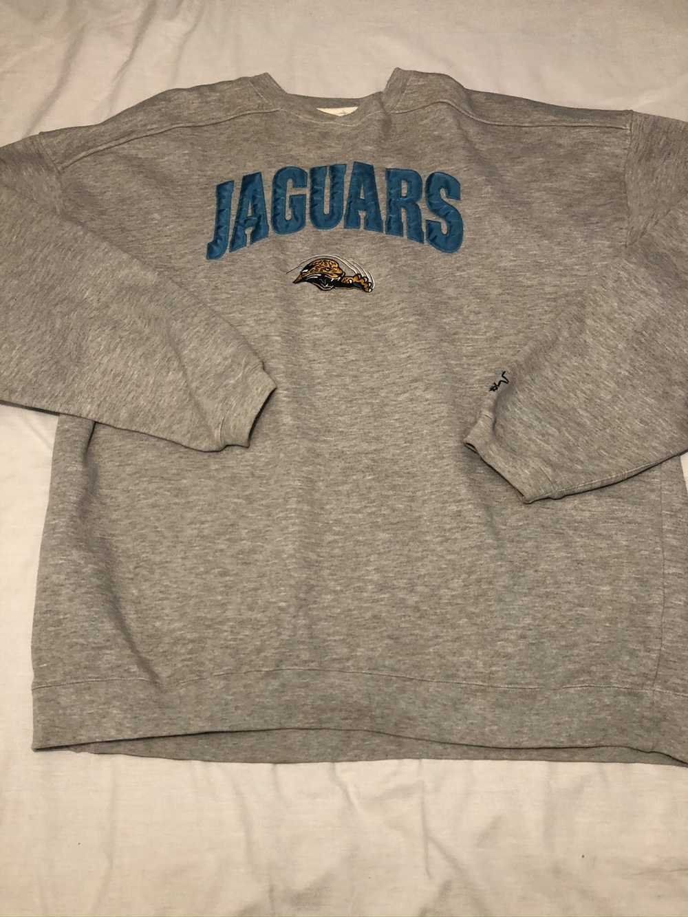 NFL × Starter × Vintage Jacksonville Jaguars Crew… - image 1