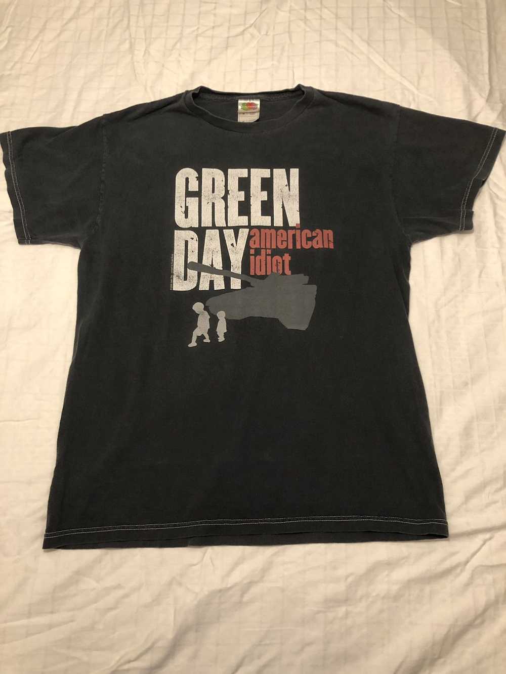 Band Tees Vintage Original Green Day American Idi… - image 1