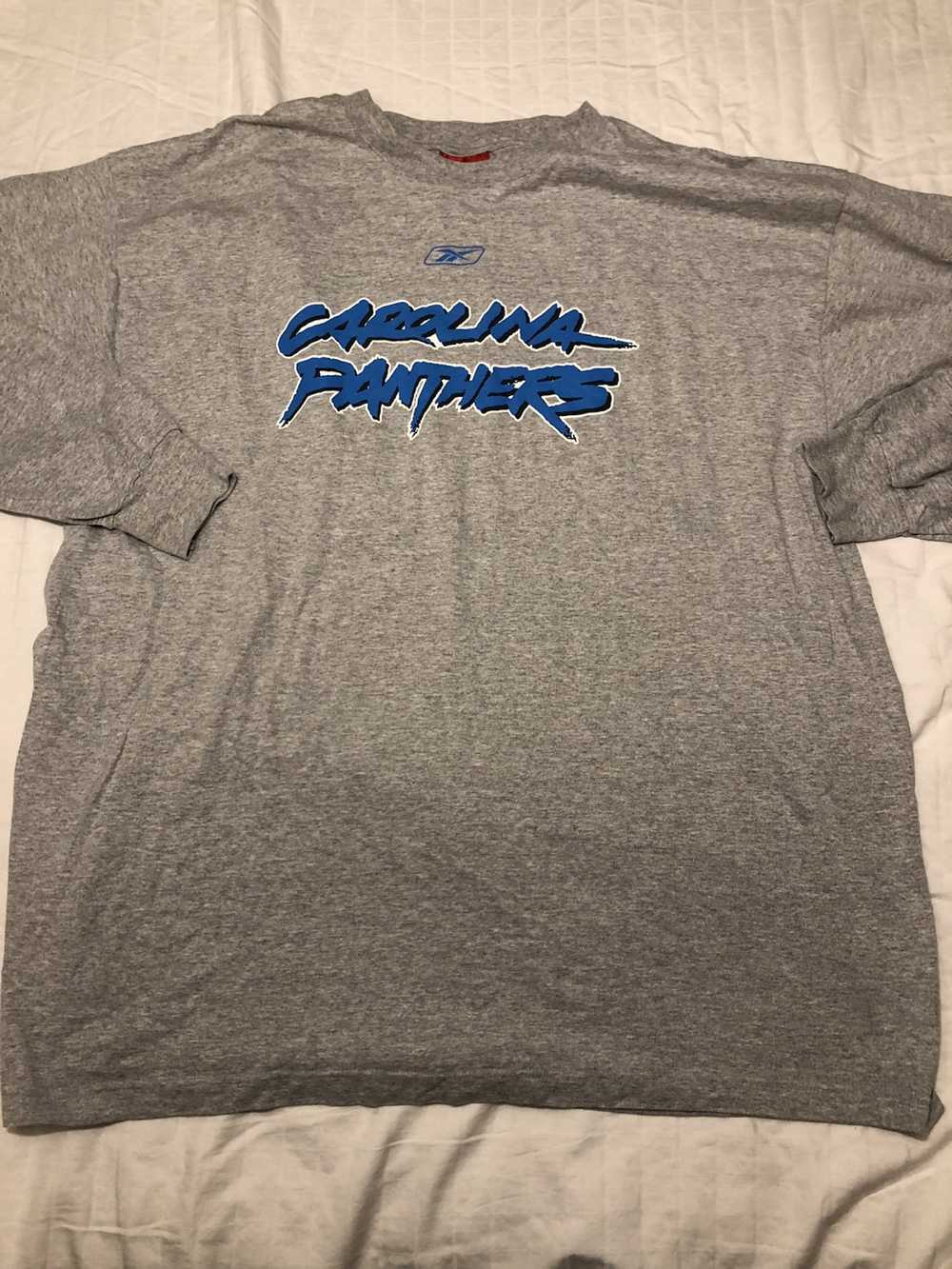 Reebok Vintage Carolina Panthers Football T NFL - image 1