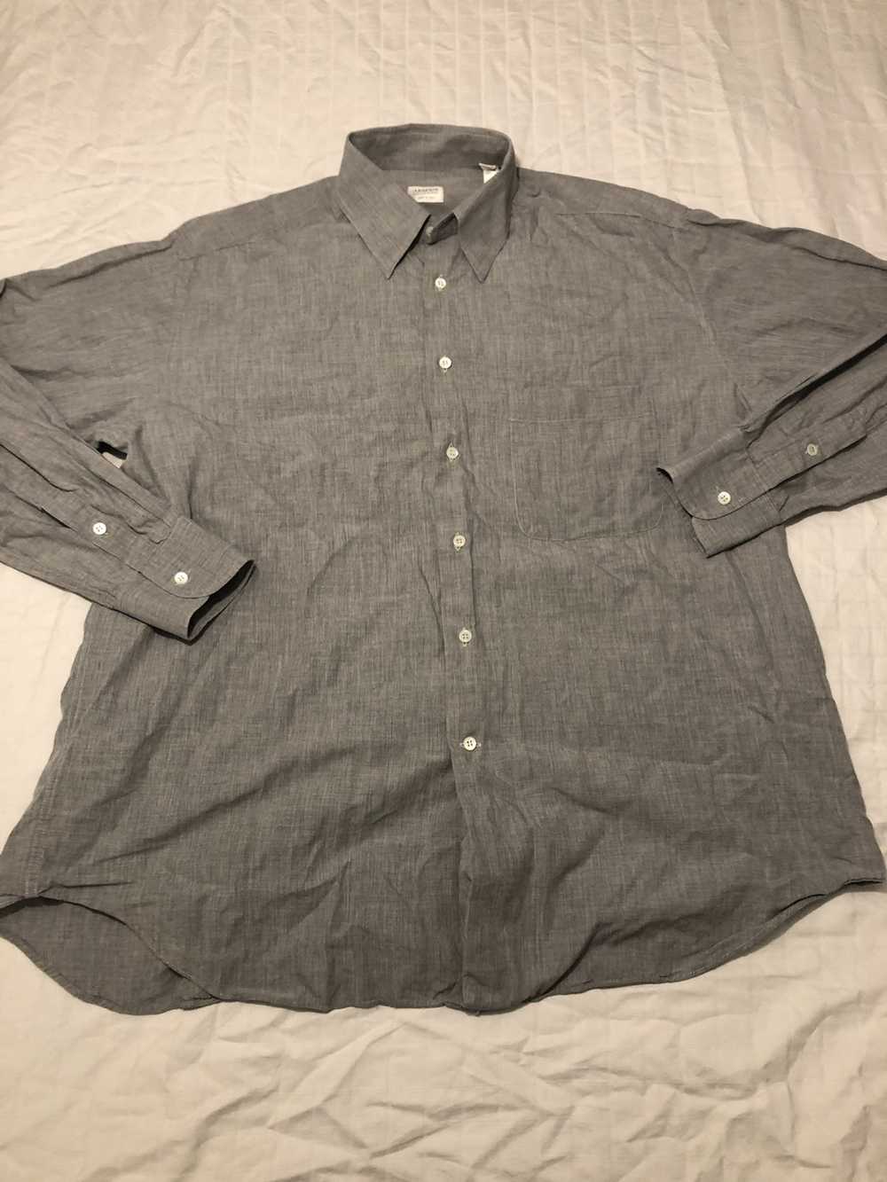 Armani Grey Button Up - image 1