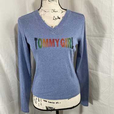 Tommy Jeans Rainbow Glitter "Tommy Girl"  Vintage 