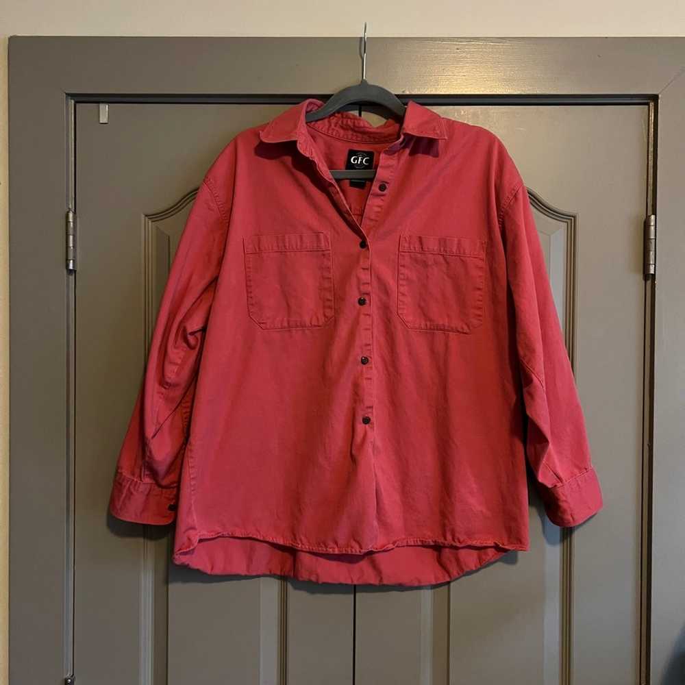 Oversized button down shirt - image 4