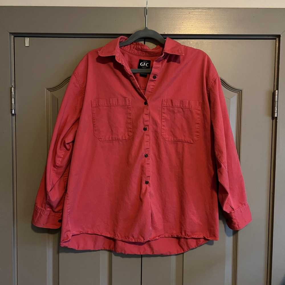 Oversized button down shirt - image 5