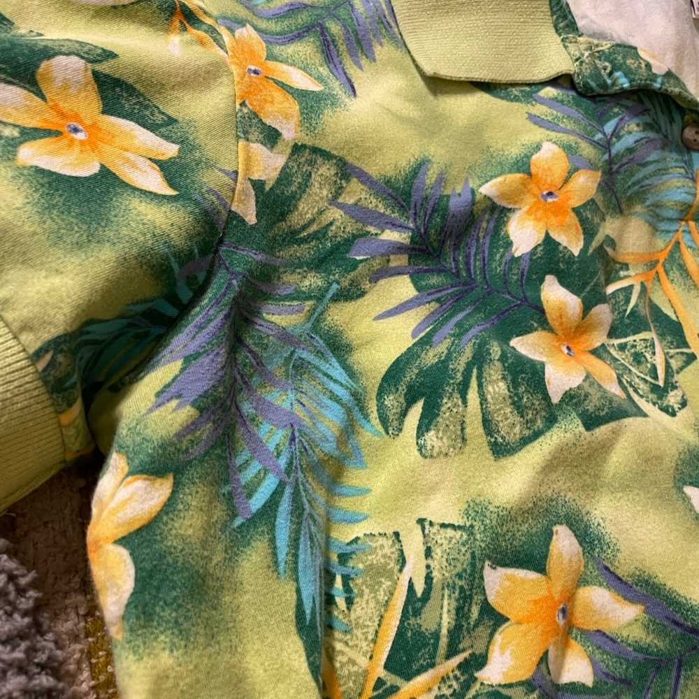 Vintage Hawaiian Polo Shirt - image 3