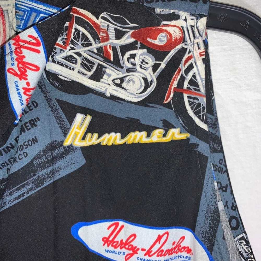 Vtg Harley-Davidson Hawaii USA Motor Cycle Sleeve… - image 10