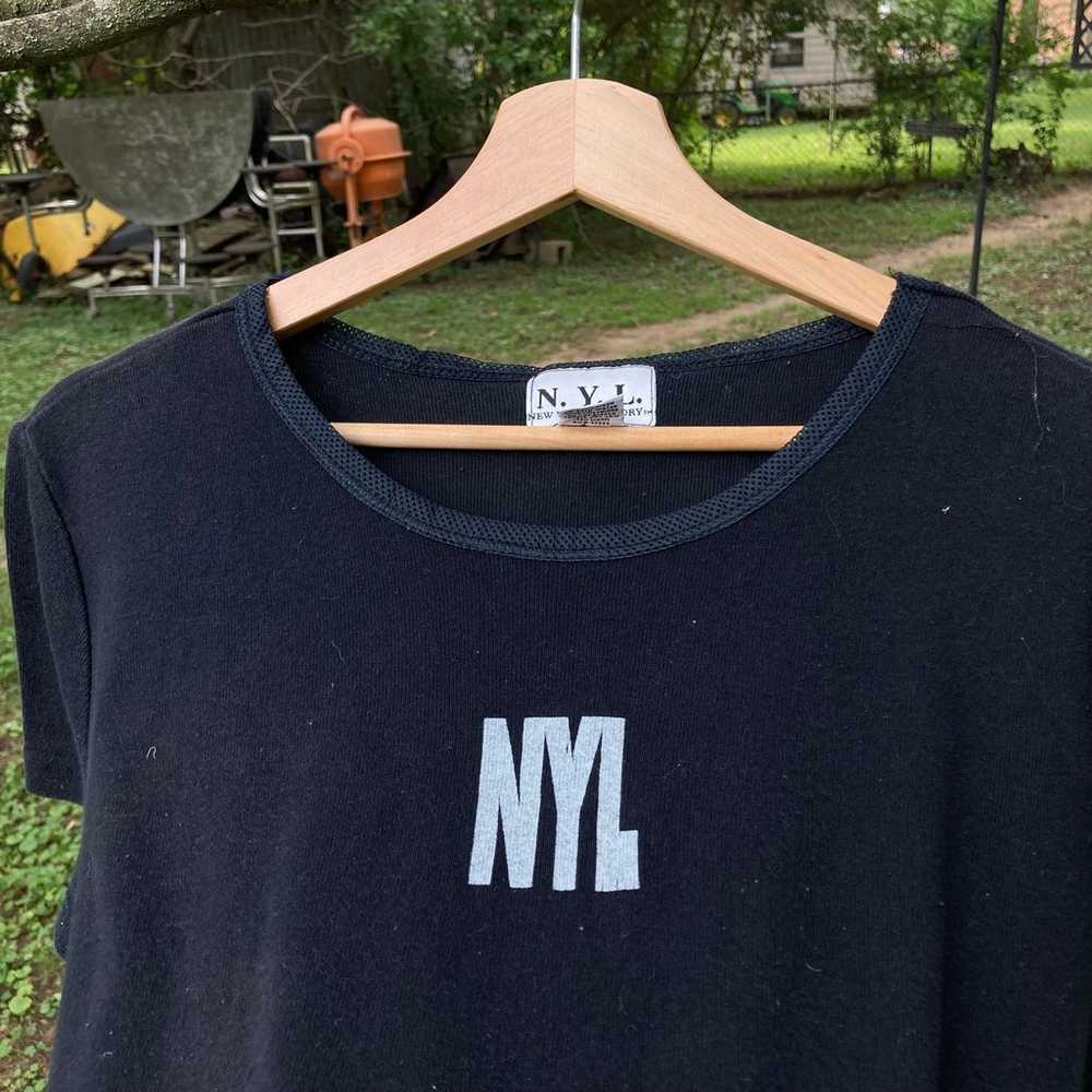 Vintage New York Laundry babydoll style tee - image 4