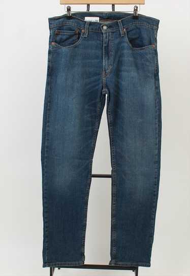 "Men's Vintage Levi's 559 Dark Blue Denim Jeans W… - image 1