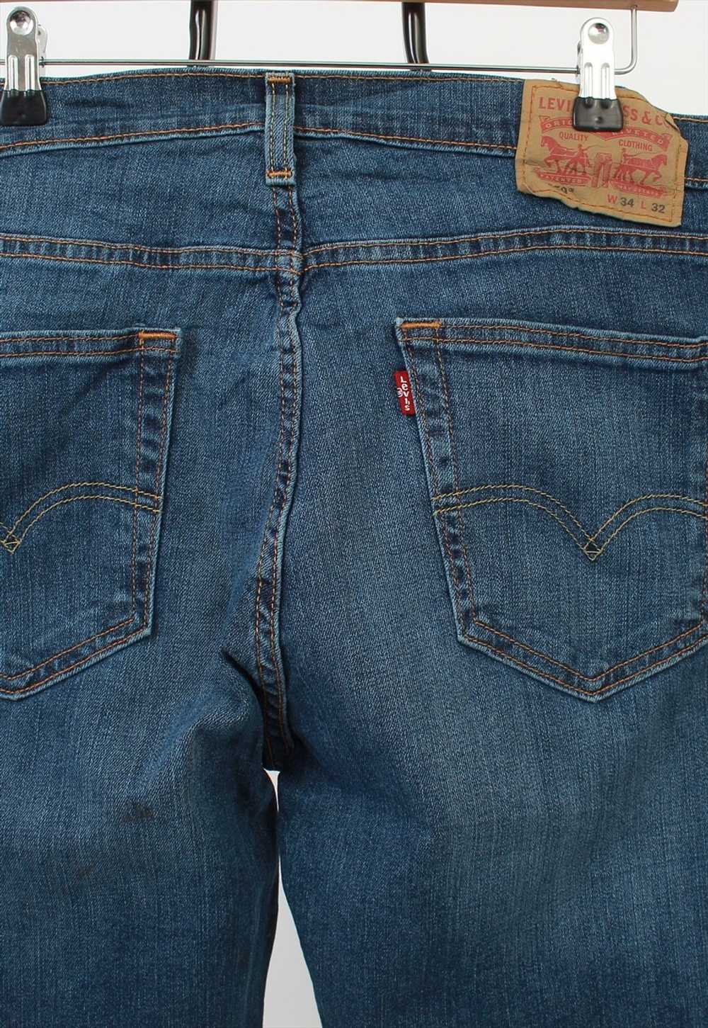 "Men's Vintage Levi's 559 Dark Blue Denim Jeans W… - image 5