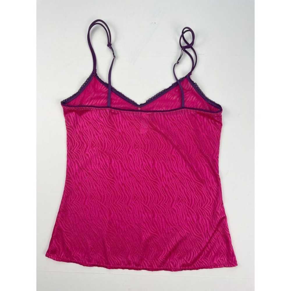 Vintage y2k Enchanting hot pink and purple sheer … - image 6