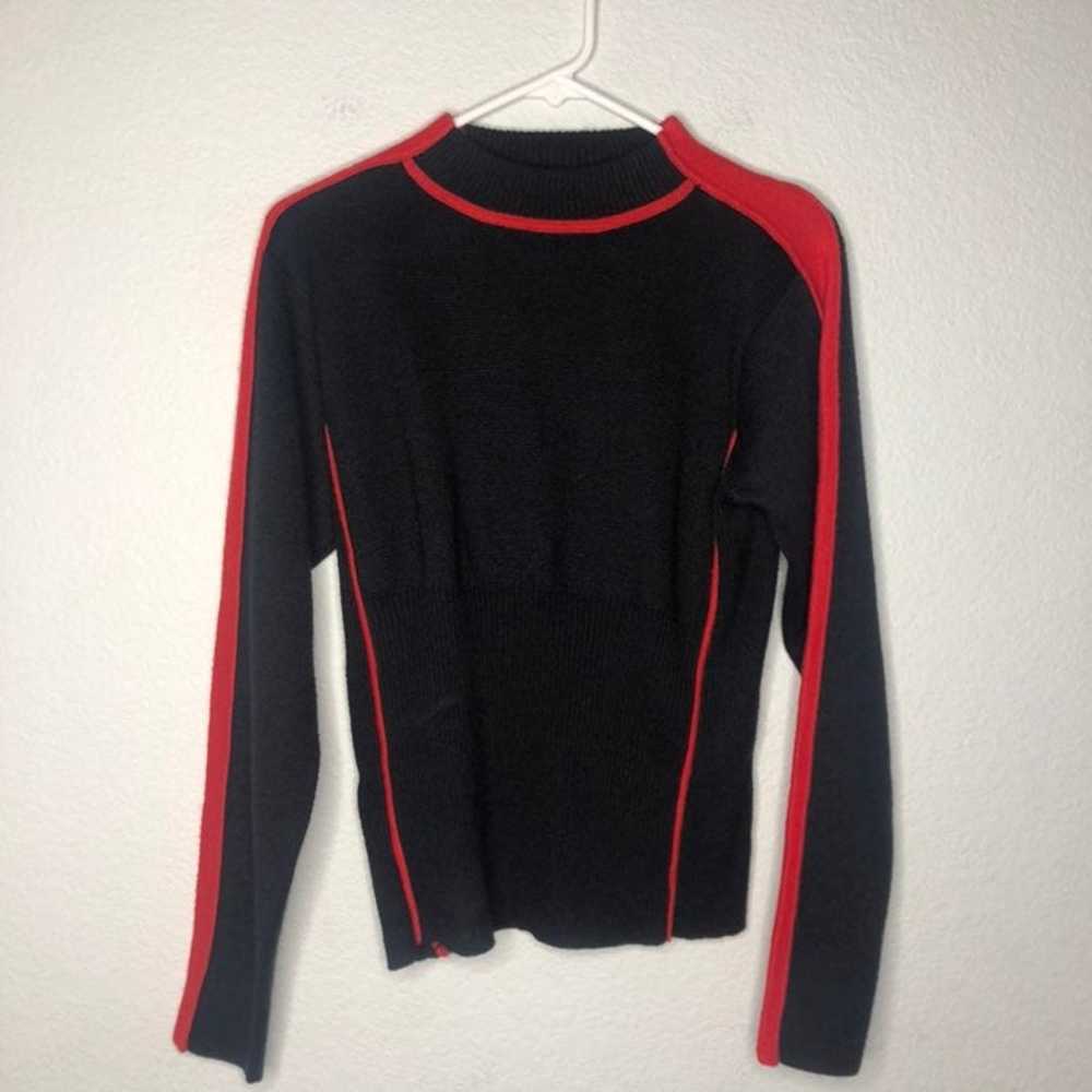 Obermeyer Red and Black Turtleneck - image 2