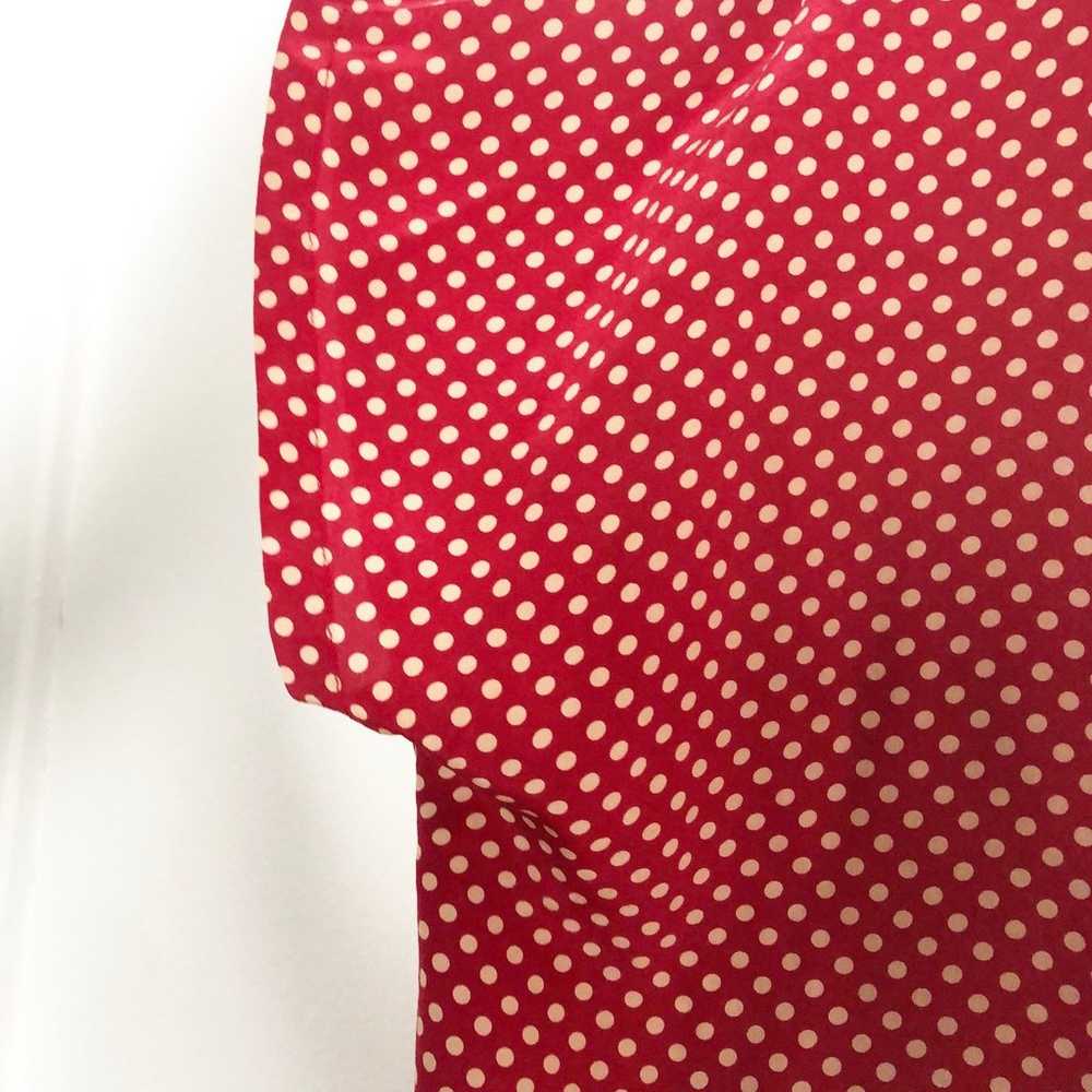 Jones New York 100% Sillk Vintage Blouse - image 3