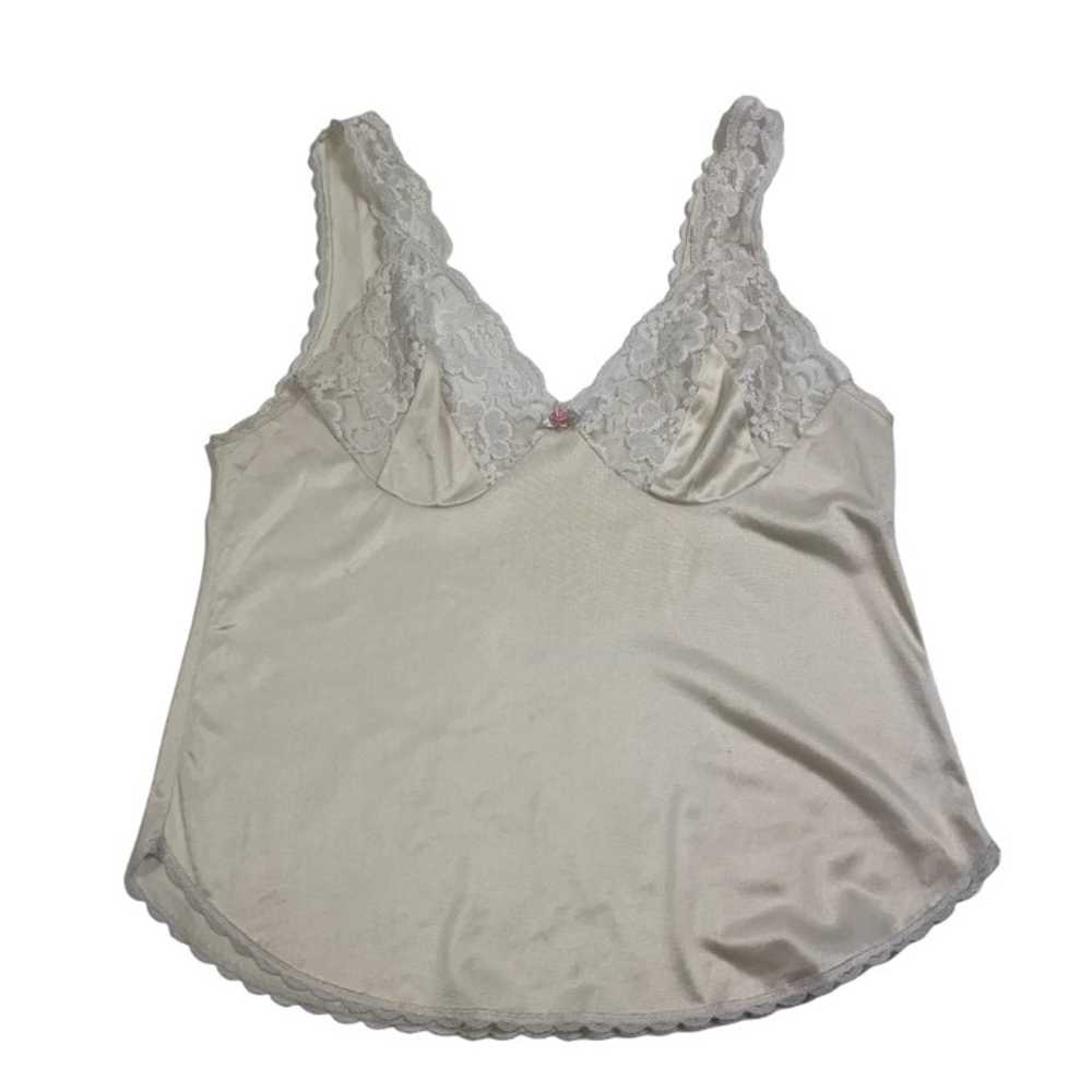 Ashley Taylor Large Camisole Vintage Ivory Lace F… - image 3