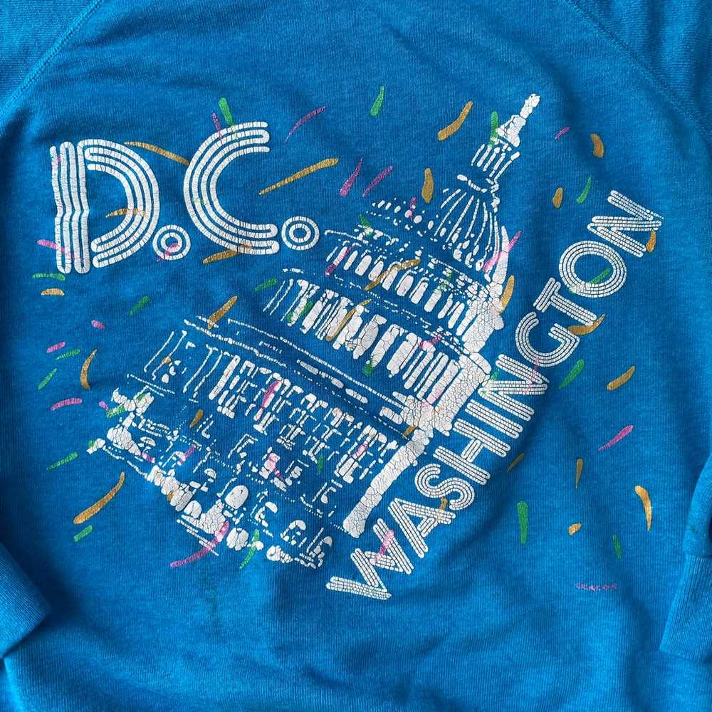 VTG ‘80s Hanes Washington D.C. Sweatshirt - image 4