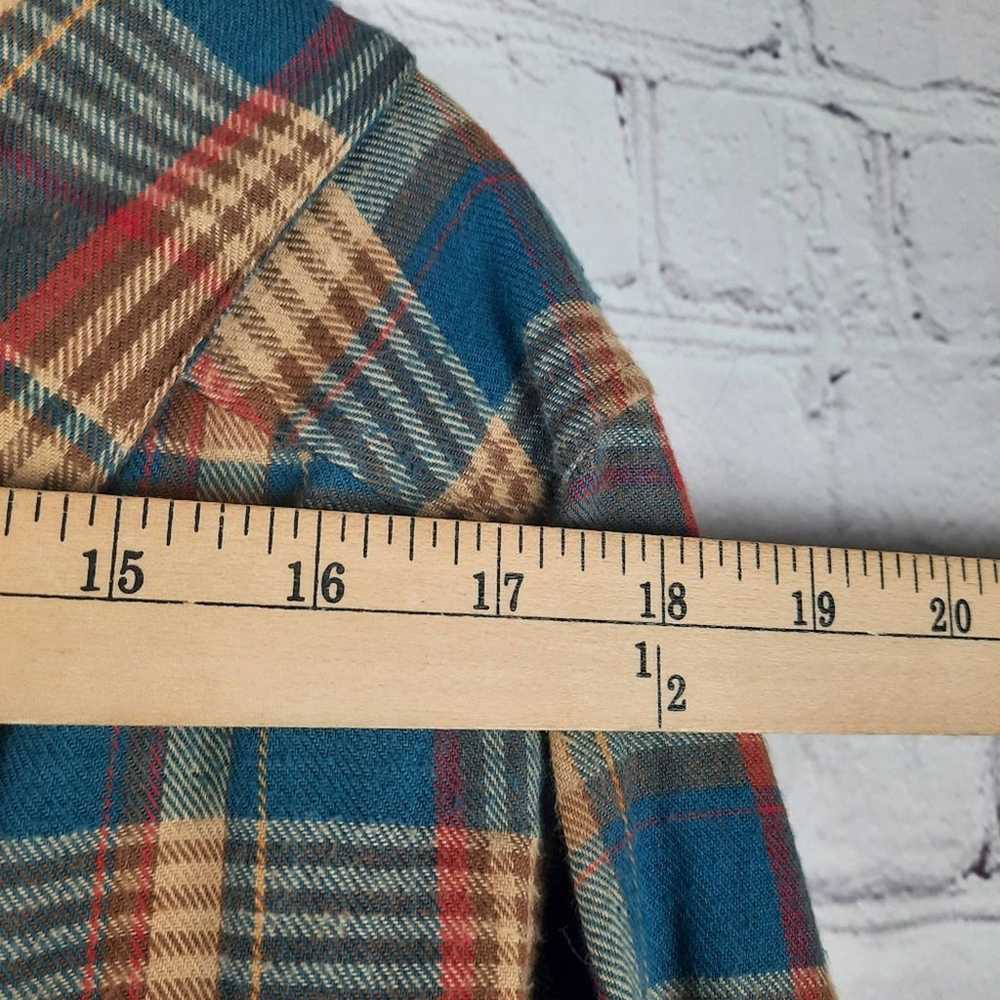 Vintage Unique Jessica Tierney Plaid Flannel Shir… - image 11