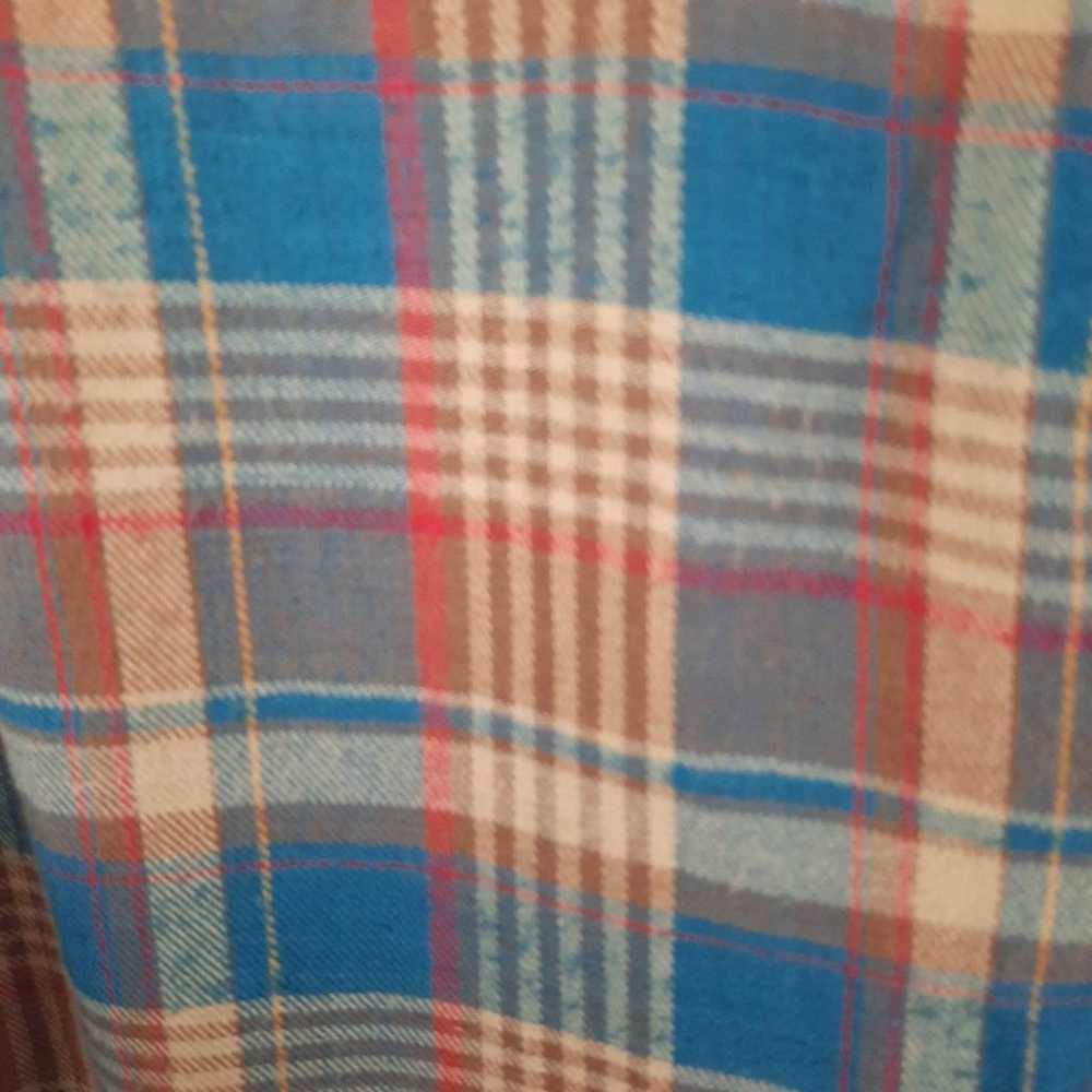 Vintage Unique Jessica Tierney Plaid Flannel Shir… - image 5