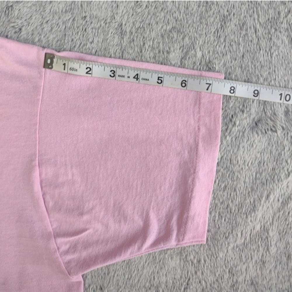 Vintage Screen Stars Single Stitch Pink T-shirt L… - image 10