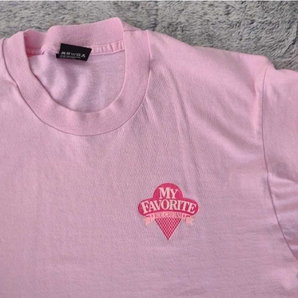 Vintage Screen Stars Single Stitch Pink T-shirt L… - image 3