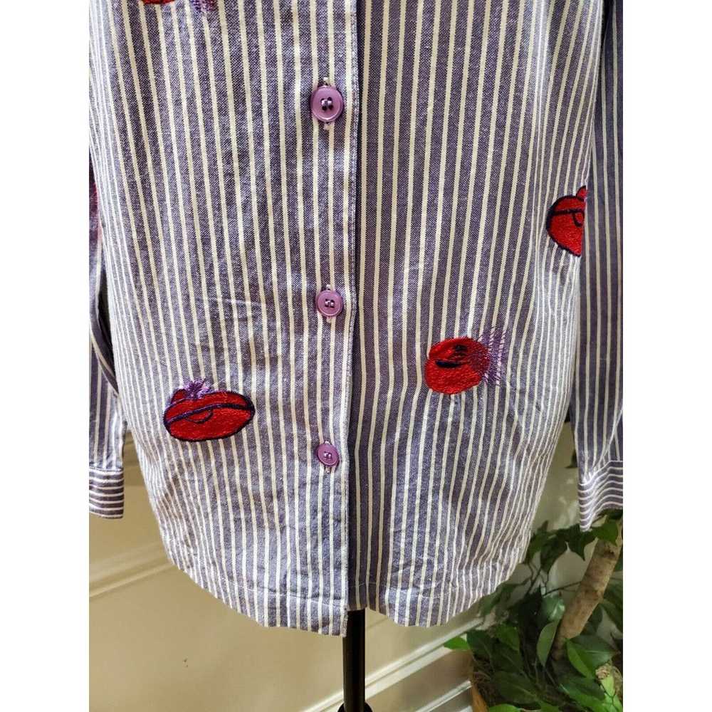 Vintage Willow Ridge Red Hat Society Embroidered … - image 6