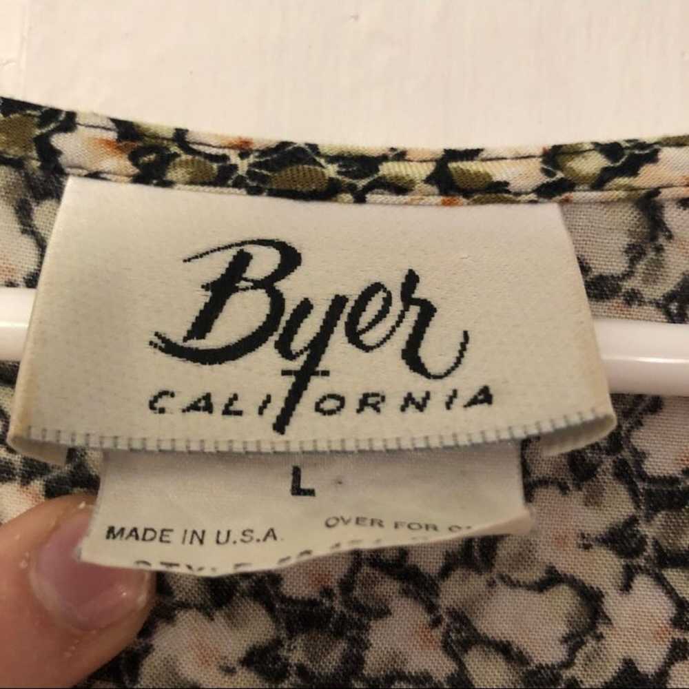 Vintage Byer California Long Sleeve Ruff - image 9