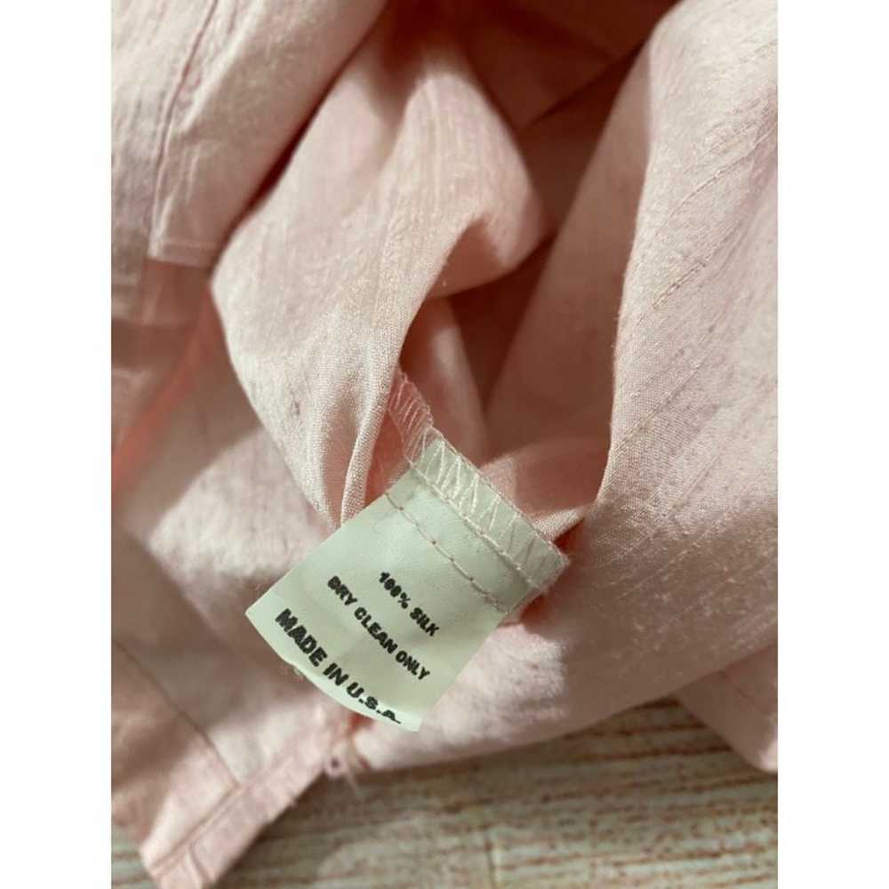 Vintage Linda Bertozzi 100% Silk Long Sleeve Butt… - image 11