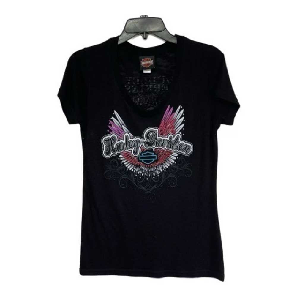 Harley Davidson Vintage Dudley Perkins Tee - image 1