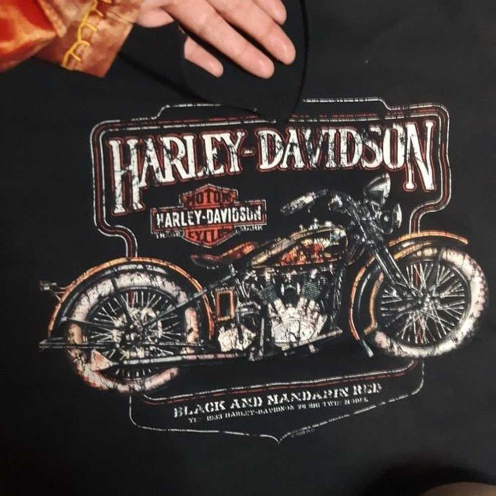 Vintage HARLEY DAVIDSON TASMANIA Australia T-Shir… - image 3