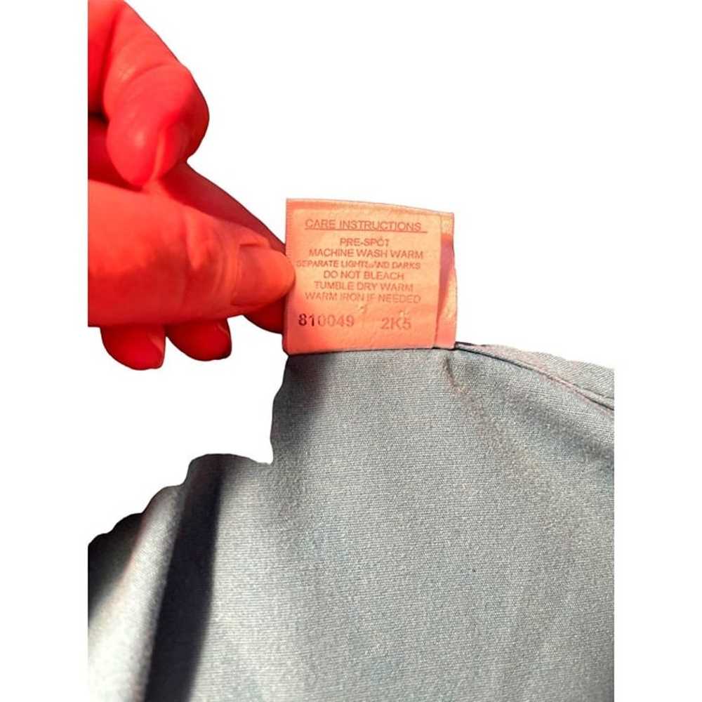 Barco Women's Scrub Jacket Size L Teal Knit Cuff … - image 8