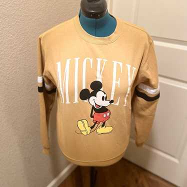 Y2K Disney Mickey Mouse Throwback Crew Neck Sweat… - image 1
