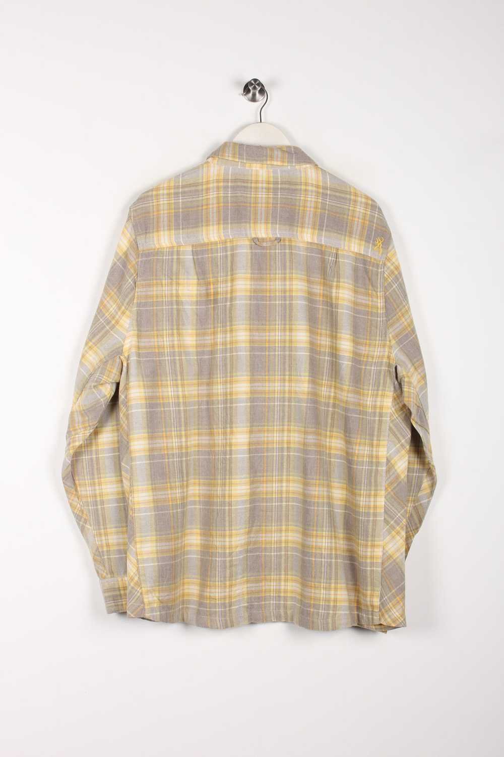 Vintage Plaid Flannel Shirt XL - image 3
