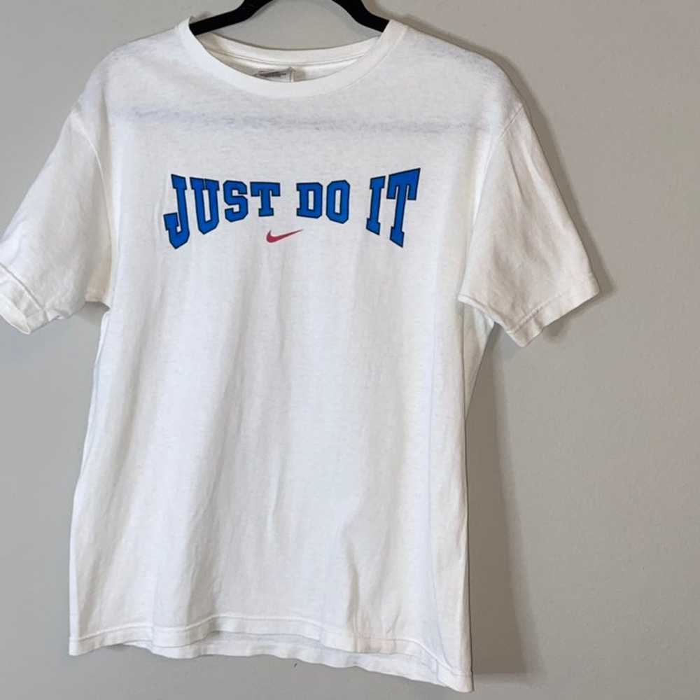 NIKE Vintage White Just Do It Spell Out Tee - image 2