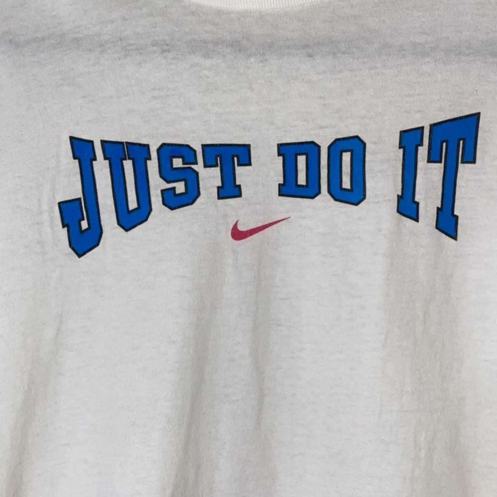 NIKE Vintage White Just Do It Spell Out Tee - image 3