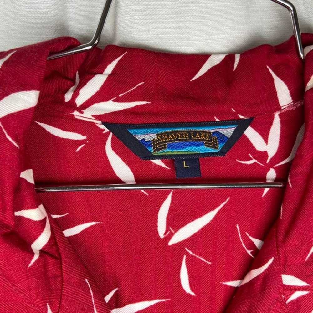 Vintage Shaver Lake Red Summer Outfit (L) - image 4