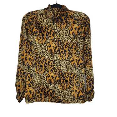 Adrianna Papell Leopard Print Dress Gem