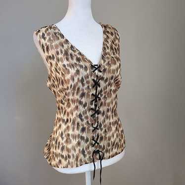 Y2k leopard silk - Gem