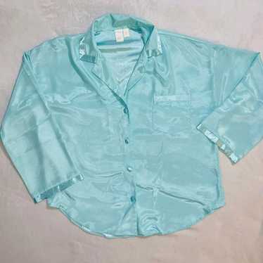 Vintage Victoria Secret Tiffany blue sat - image 1