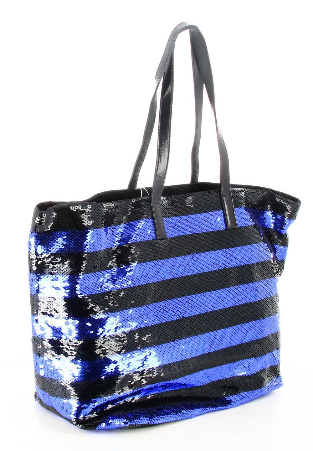 Prada Blue And Black SequinsTote - image 5