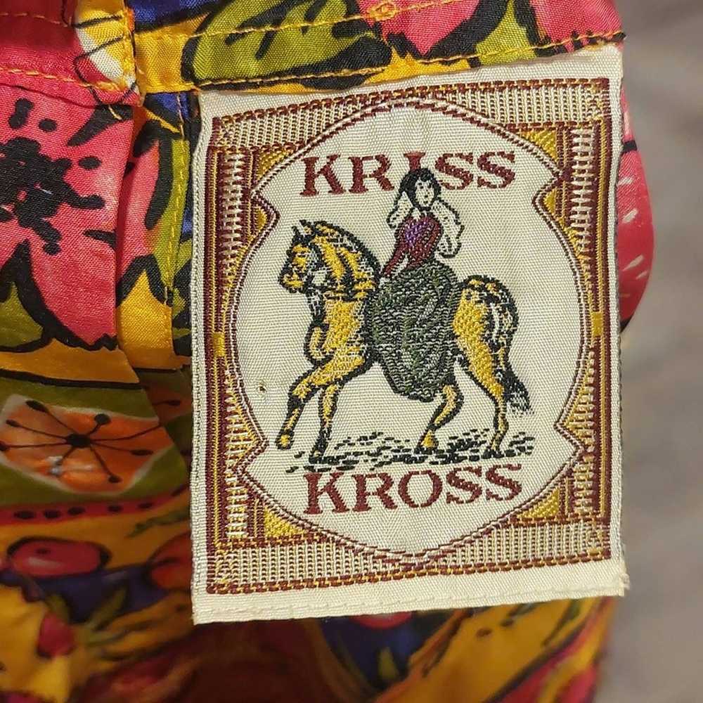 Vintage Kriss Kross Funky Fruit Salad 100% Silk t… - image 5