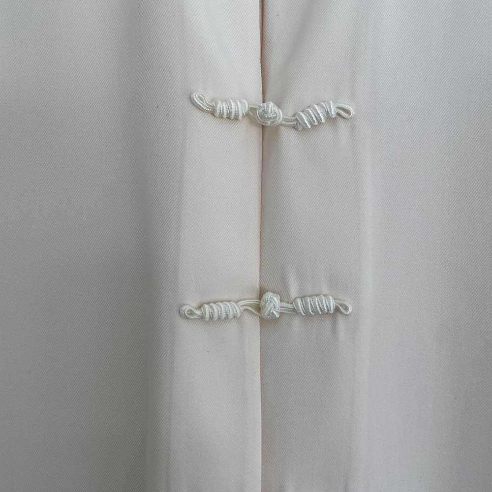 Vintage Lauren Ralph Lauren Silk Ivory Kimono Sty… - image 3