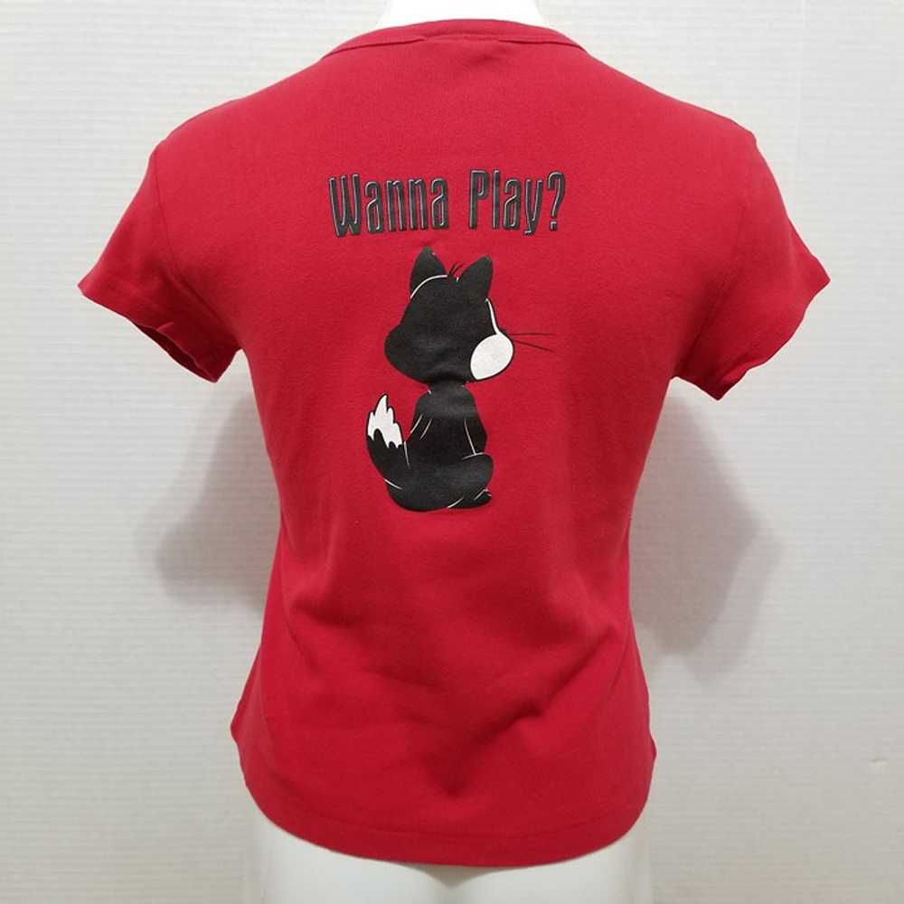 Looney Tunes shirt Large Pussyfoot the cat I Look… - image 3