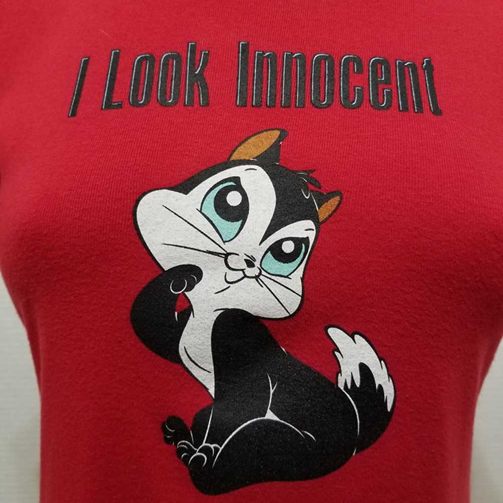 Looney Tunes shirt Large Pussyfoot the cat I Look… - image 5