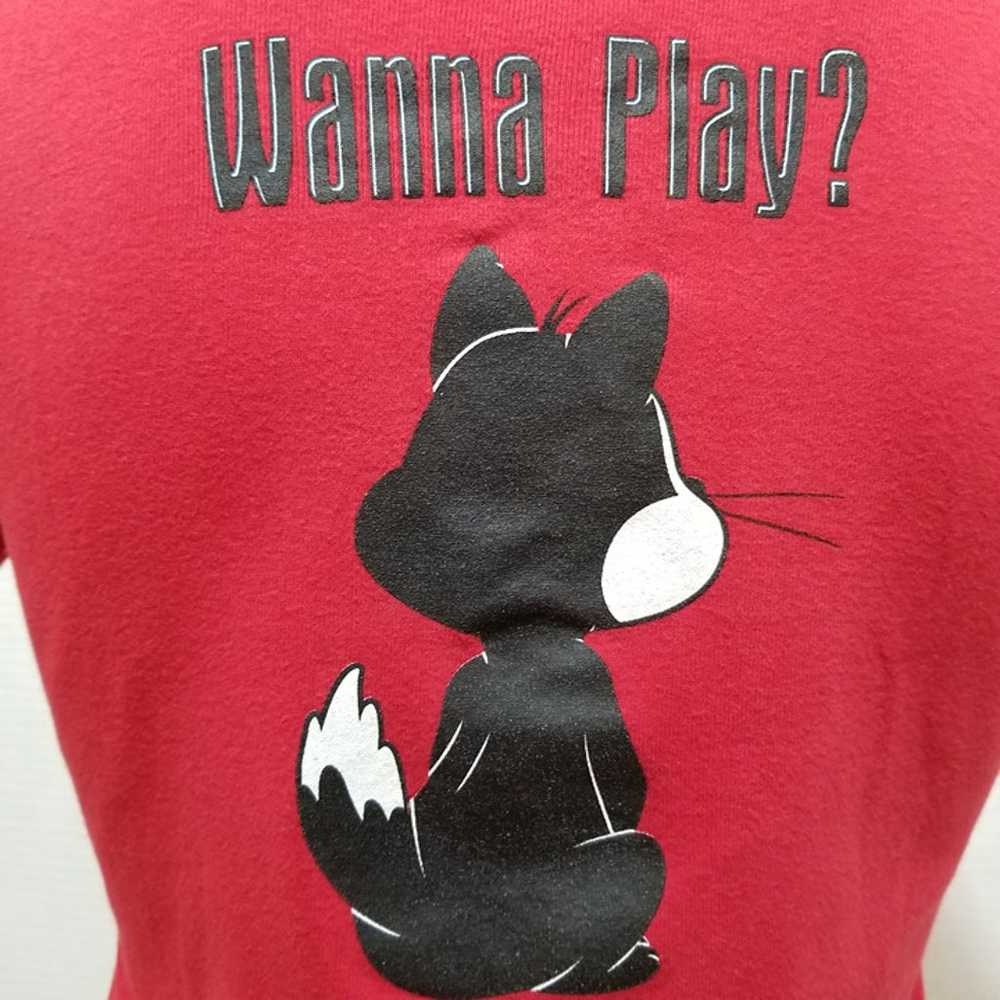 Looney Tunes shirt Large Pussyfoot the cat I Look… - image 7