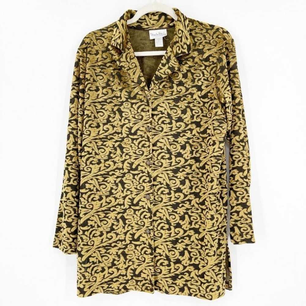 Vintage Diane Von Furstenberg Large Long Sleeve B… - image 1