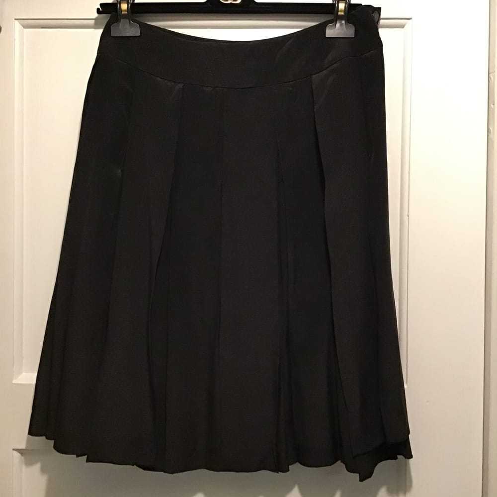 Chanel Silk mid-length skirt - image 5