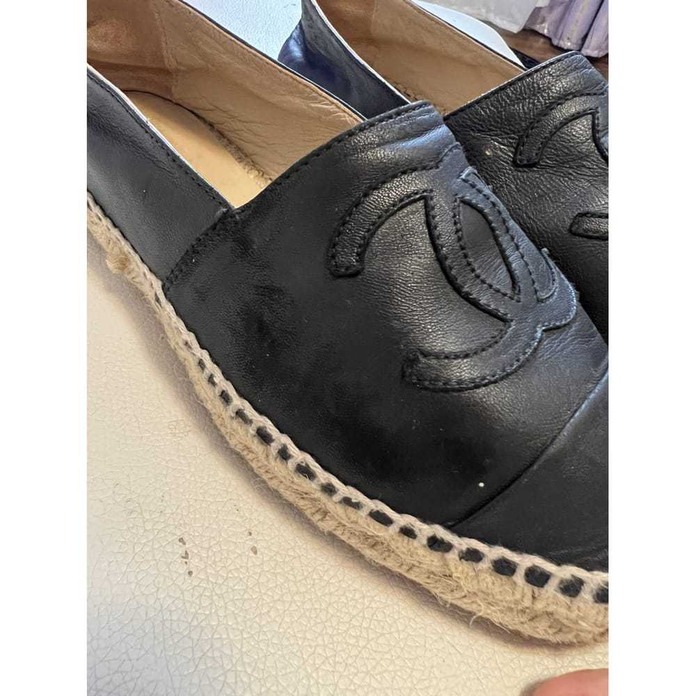 Chanel Leather espadrilles - image 8