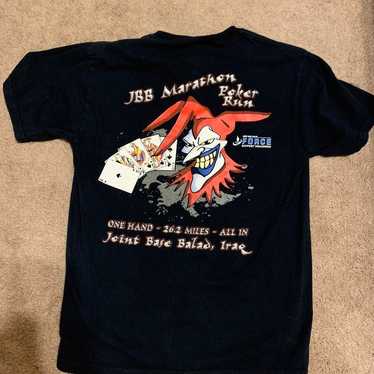 M Rare USAF Joint Base Balad Iraq Joker Tee