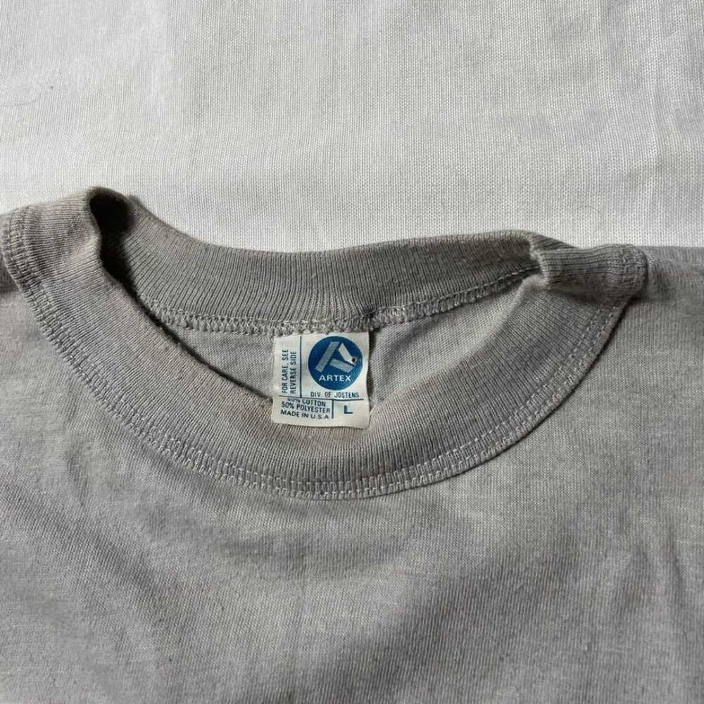 Vintage 80s Epcot Center Disney Crop top shirt si… - image 5