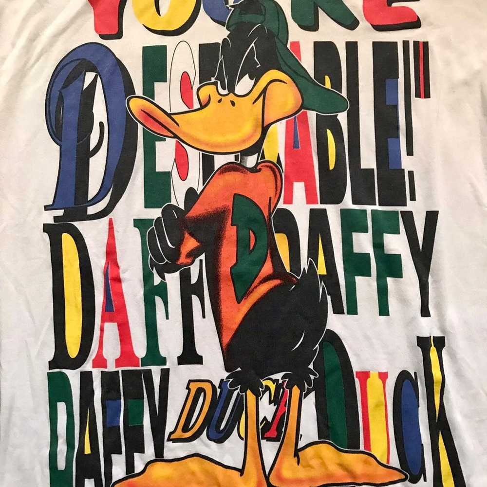 Vintage 1994 Duffy Duck Looney Tunes shirt - image 2